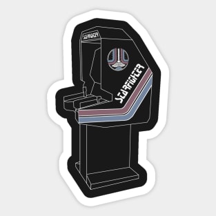 Greetings Starfighter Sticker